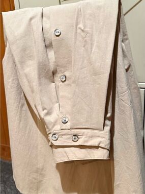 Midi Skirt in Light Beige - Women